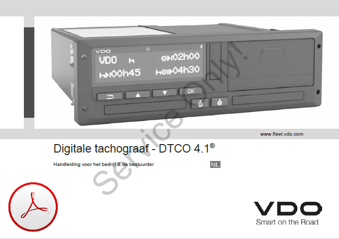 Gebruikershandleiding DTCO 4.1